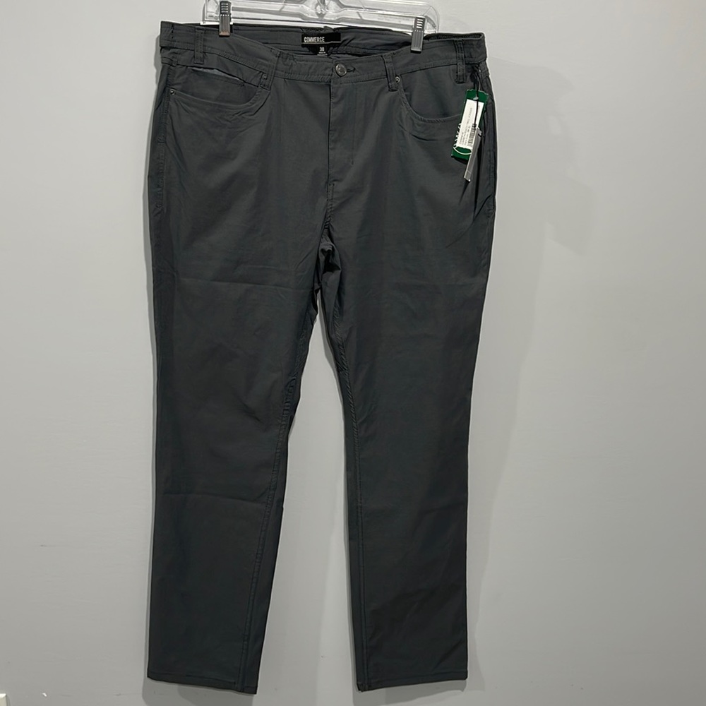 Men’s size 38x32 Nylon pants Commerce Stitch Fix carbon dark gray